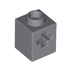73230-199テクニックブリック1×1車軸穴1個ダークブルーイッシュグレイ