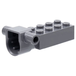 71100-199ブロック2×4ニンジャゴースピン術ソケットダークブルーイッシュグレイ