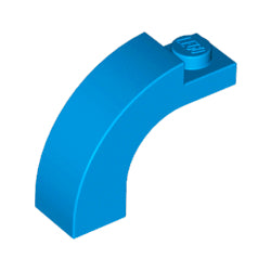 6005-321曲面アーチ1×3×2ダークアジュール