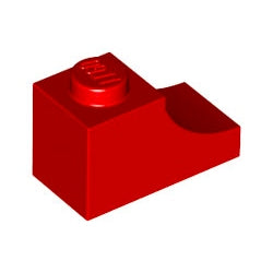78666-021逆アーチ1×2レッド