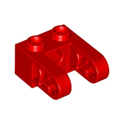85943-021テクニックブロック1×2ペグ穴1個とリフトアーム付レッド