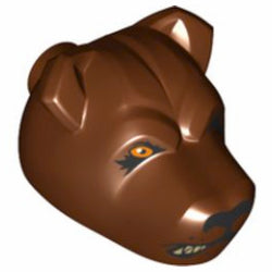 78536pb02フラッフィーの中間頭部レディシュブラウン