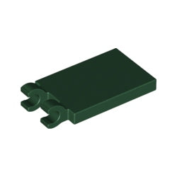 30350-141特殊タイル2×3側面にクリップ2個ダークグリーン