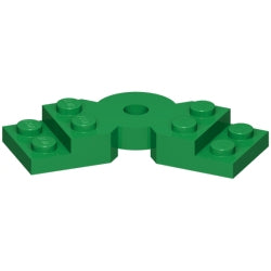 79846-028プレート2×6×2/3ベントグリーン