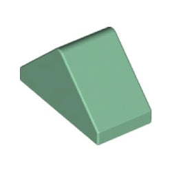 3044-151スロープ45度2×1両側傾斜サンドグリーン