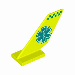 6239pb107尾翼(EMT Star)ネオンイエロー