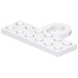 78168-001プレート2×6カップリングホワイト