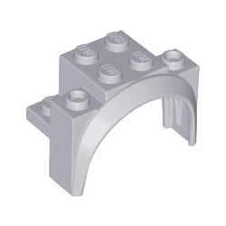 18974-194マッドガードアーチ4×2-1/2×2-1/3ライトブルーイッシュグレイ