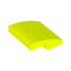 15068-368曲面スロープ2×2ネオンイエロー