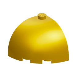 88293-297曲面ブロックコーナー3×3×2ドームパールゴールド