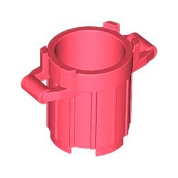 92926-353ゴミ箱2×2コーラル