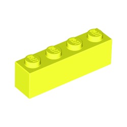 3010-368ブロック1×4ネオンイエロー