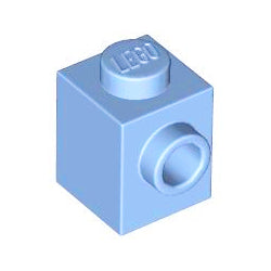 87087-212ブロック1×1-1方向スタッド有ブライトライトブルー