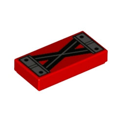 3069bpb1037タイル1×2(ウルヴァリンメカスーツ)レッド