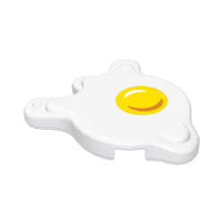 80677pb01特殊タイル2×2スライム(目玉焼き)ホワイト