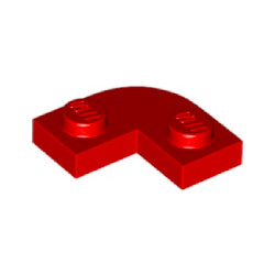 79491-021プレート2×2コーナー丸カットアウトレッド