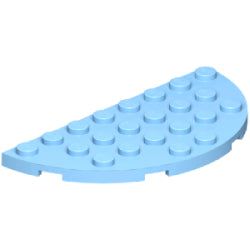 22888-212プレート4×8コーナー丸1/2ブライトライトブルー