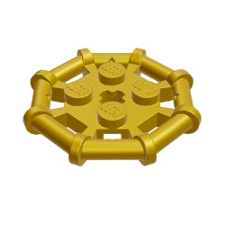 75937-297プレート2×2八角形バーパールゴールド