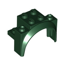 18974-141マッドガードアーチ4×2-1/2×2-1/3ダークグリーン