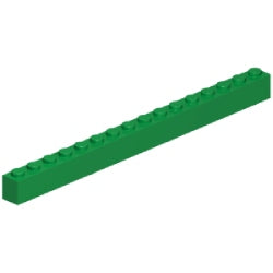 2465-028ブロック1×16グリーン