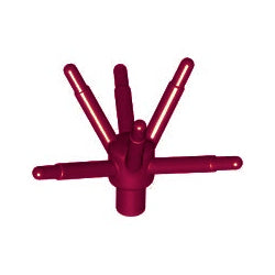 19119-154花の茎(6本茎)ダークレッド