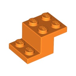 18671-106ブラケット3×2×1-1/3オレンジ