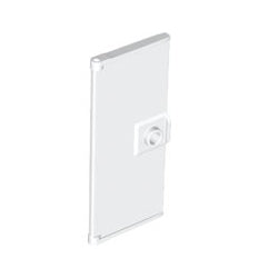 80683-001ドアガラス1×3×6取っ手付ホワイト