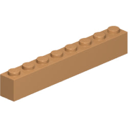 3008-137ブロック1×8 ミディアムダークフレッシュ 3008-137ブロック1×8ミディアムダークフレッシュ