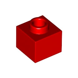 86996-021ブロック1×1×2/3レッド