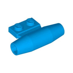 98302-321エンジン1×2プレート付-裏面に溝有ダークアジュール