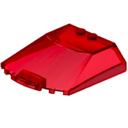 65633-041ウインドスクリーン6×6×1-1/3トランスレッド