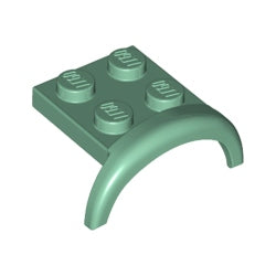 49097-151マッドガードアーチ3×3×1ラウンドアーチサンドグリーン