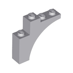 80543-194アーチ1×4×3ライトブルーイッシュグレイ