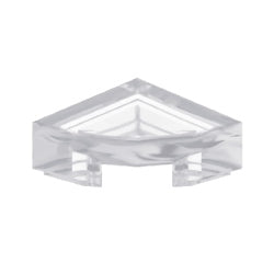 25269-040タイル1×1丸-1/4トランスクリア