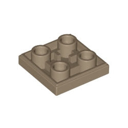 11203-138逆タイル2×2ダークタン