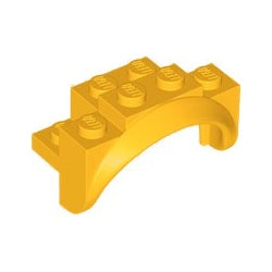 35789-191マッドガードアーチ4×2-1/2×2-1/3ラウンドアーチブライトライトオレンジ