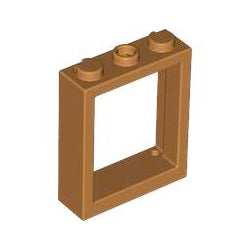 51239-137窓枠1×3×3ミディアムダークフレッシュ