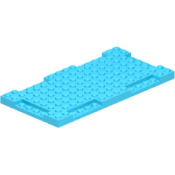 2629-322ブロック8×16×2/3-1×4凹み付ミディアムアジュール