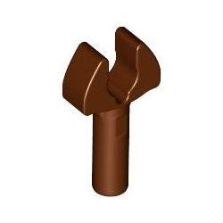 48729-192クリップ付バーレディシュブラウン