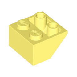 3660-226逆スロープ45度2×2ブライトライトイエロー