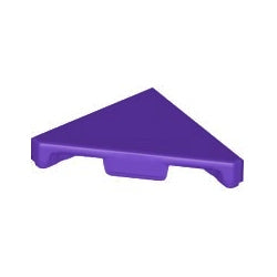 35787-268タイル2×2三角形ダークパープル