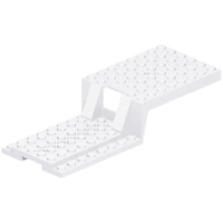 64954-001トレーラーベース6×16×2-2/3ホワイト