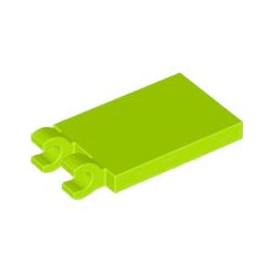 30350-119特殊タイル2×3側面にクリップ2個ライム