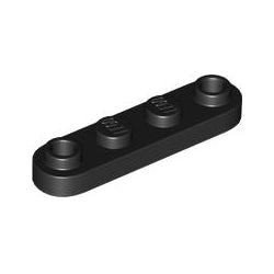 77845-026プレート1×4丸貫通2スタッドブラック