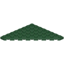 30504-141プレート8×8コーナー無ダークグリーン