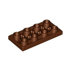 3395-192逆タイル2×4レディシュブラウン