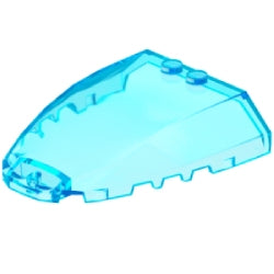 80222-042ウインドスクリーン6×7×1-1/3トランスライトブルー