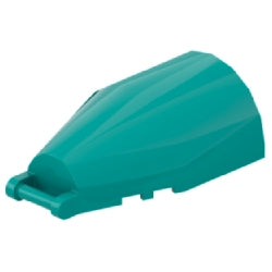 92279-107ウインドスクリーン7×4×2-取っ手付ダークターコイズ