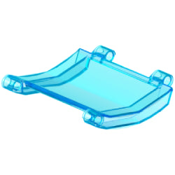 3251-042テクニックカーブパネル8×8×2トランスライトブルー