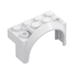 3387-001マッドガードアーチ4×2-1/2×2ホワイト